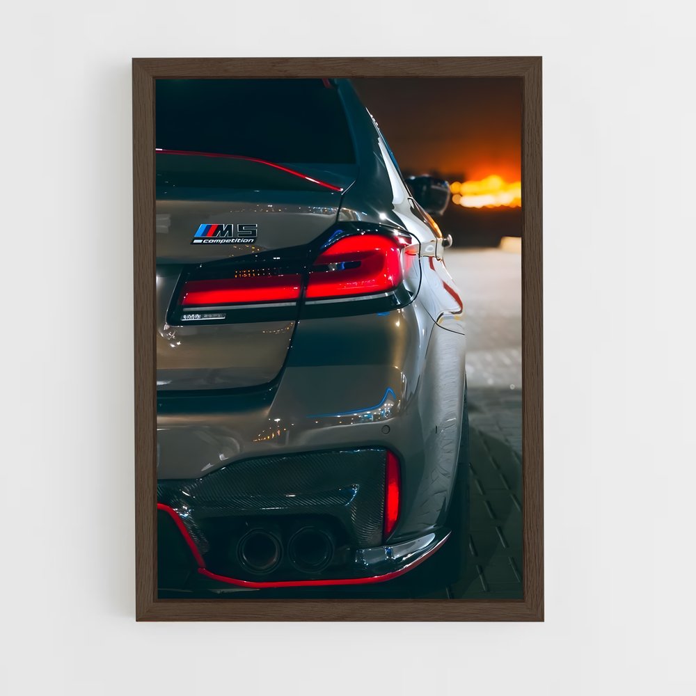 Poster Lumières de Vitesse – affiche BMW (vue 5)